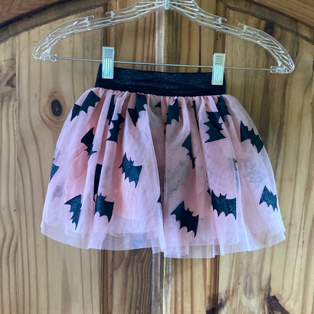 Girls Batman pink black skirt size 4/5